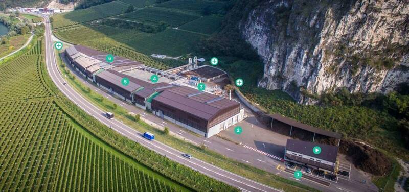 Esplora in autonomia l'impianto di compostaggio di Cadino