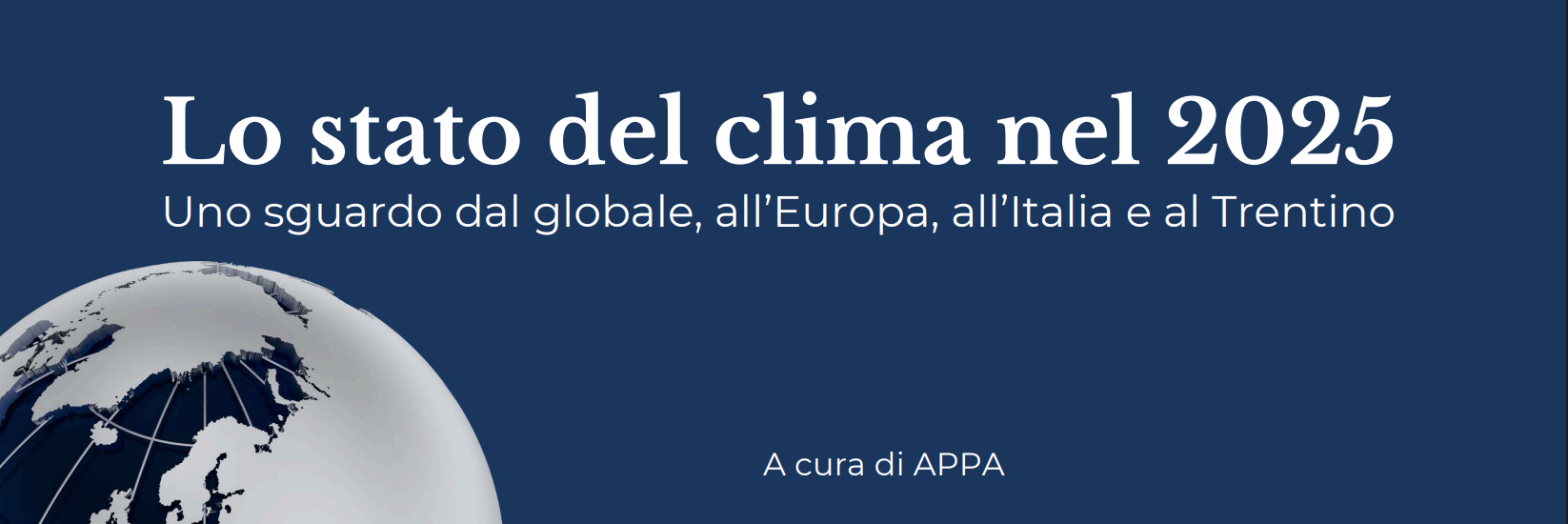 Immagine: Report clima 2025