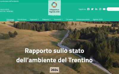 Immagine: Rapporto sullo stato dell'ambiente del Trentino 2024
