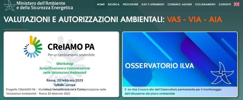 Valutazioni e autorizzazioni ambientali: VAS - VIA - AIA