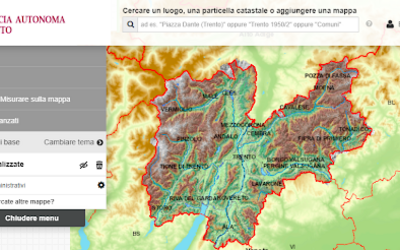 Webgis Provincia autonoma di Trento