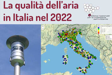 La qualità dell’aria in Italia nel 2022