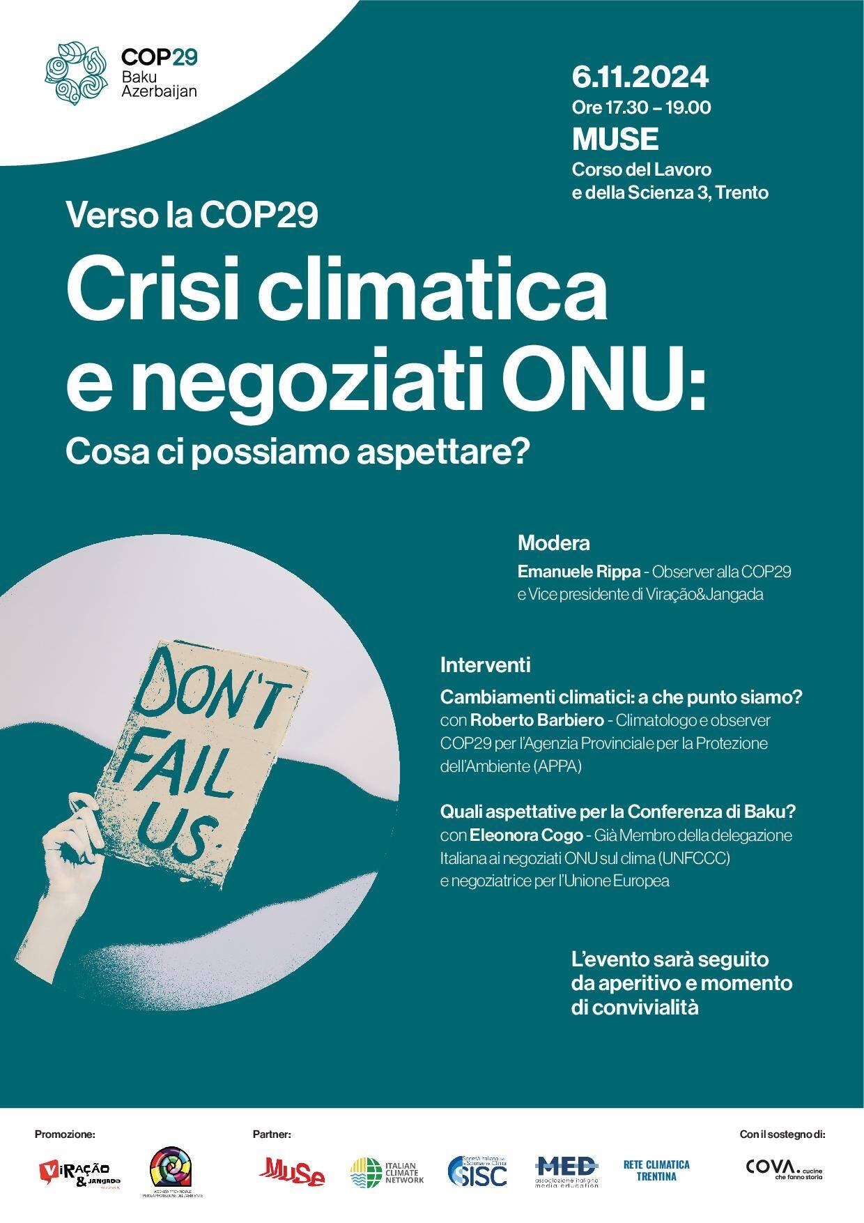 Immagine: COP 29 Muse 