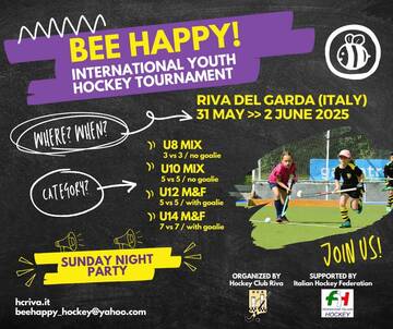 BEE HAPPY! International Youth Hockey Tournament 